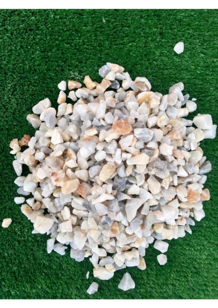 Renkli Çakıl Taşı 2 kg 0,5-1 Cm, Dekoratif ve Bahçe Için Uygun
