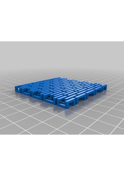 Baskısı Kolay Basit Kumaş Örgü (Plastik Aparattır!!!) 3D