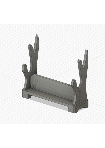 Katana Kılıç Anahtarı (Sadece Plastik Aparattır!!!) 3D modelleri
