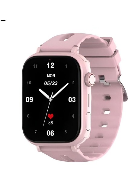 4g Çocuk Saati Gps Görüntülü Arama Takip Kameralı Pembe fiyatları