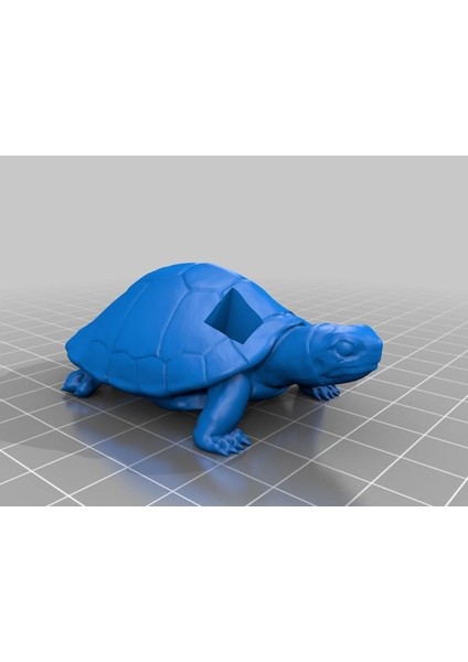 Kaplumbağa Kulaklık Tutucu (Plastik Aparattır!!!) 3D