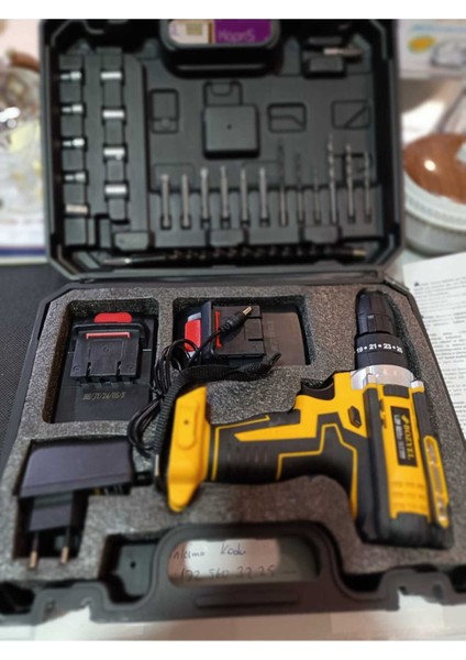 24V Akülü Darbeli Matkap BOZ-2301, Hafif ve Güçlü, Pratik Kullanım Sağlar fırsatları