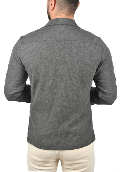 Örme Kalın Kumaş Gömlek Yaka Çıtçıtlı Cepleri Kapaklı Spor Ceket 2500557 indirimleri