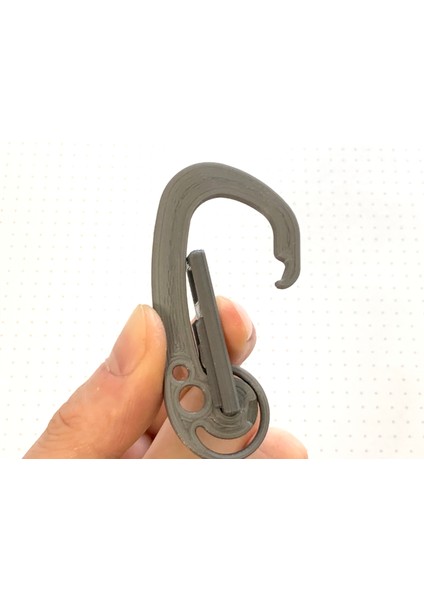 Carabiner Mod_1 (Sadece Plastik Aparattır!!!) 3D fiyatları