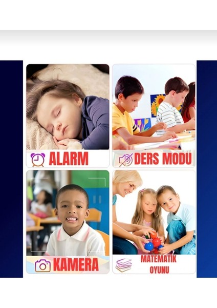 Y-10 Çocuk Takip Saati, Sim Kart, Uzaktan Dinleme, Türkçe Menü, Mor indirimleri