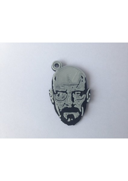 Walter White - Breaking Bad - Keychain Stallama 3D (Plastik Aparattır!!!) 3D
