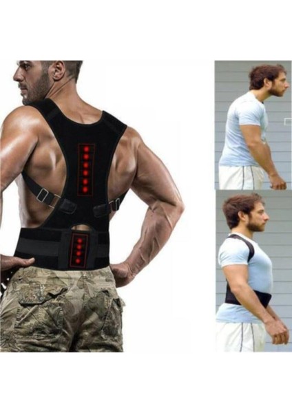 Magnetik Unisex Dik Duruş Korsesi ile Sağlıklı ve Güçlü Postür Destekleyici fiyatları