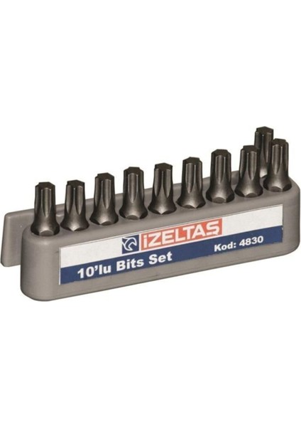 Torx Bits Set T25, 25 Mm, Yüksek Kaliteli ve Dayanıklı El Aletleri.