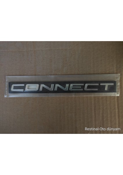 Connect 2013-2024 Ayrık Harf Bagaj Yazısı Yeni Model Bantlı Oto Logo Aksesuar fiyatları