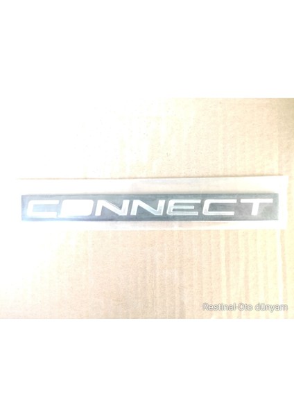 Connect 2013-2024 Ayrık Harf Bagaj Yazısı Yeni Model Bantlı Oto Logo Aksesuar modelleri