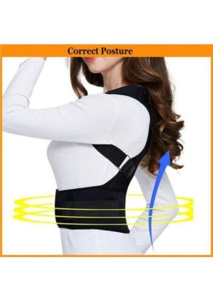 Magnetik Unisex Dik Duruş Korsesi ile Sağlıklı ve Güçlü Postür Destekleyici indirimleri
