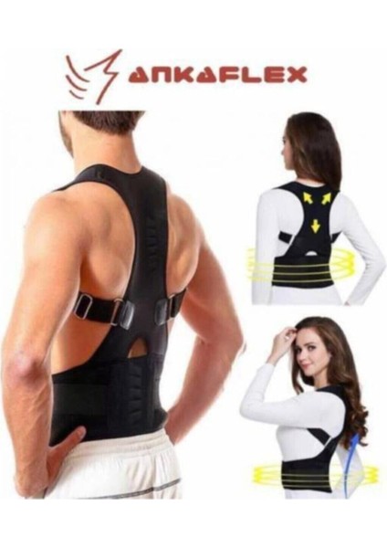 Magnetik Unisex Dik Duruş Korsesi ile Sağlıklı ve Güçlü Postür Destekleyici