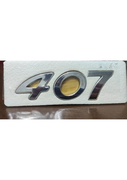 Peugeot 407 Yazısı Krom Bagaj Yazısı Aksesuar Aksesuar Ithal fiyatları