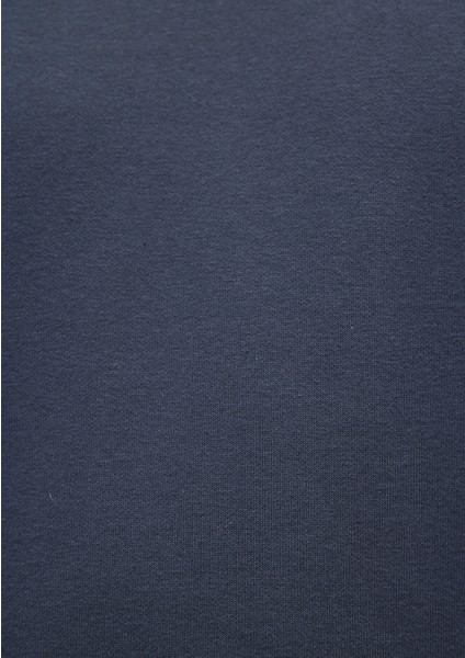 Bisiklet Yaka Lacivert Basic Sweatshirt 0S10276-87822