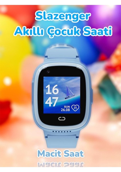 Mavi Renkli 4g Çocuk Akıllı Saati, Görüntülü ve Sesli Görüşme Özelliği modelleri