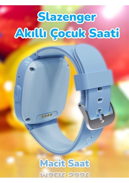 Mavi Renkli 4g Çocuk Akıllı Saati, Görüntülü ve Sesli Görüşme Özelliği fırsatları