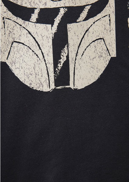 The Mandalorian Baskılı Antrasit Sweatshirt 0S10292-80022