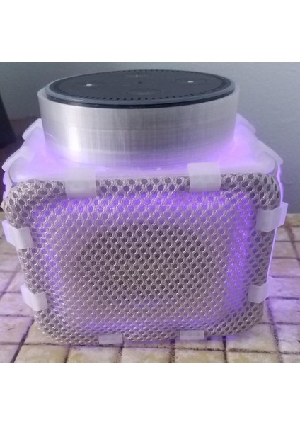 Bose Build Cube Hoparlör Yankı Dot Tutucu (Sadece Plastik Aparattır!!!) 3D