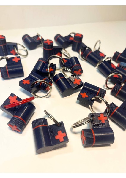 Kalp Krizlerini Önlemek Için Acil Aspirin Kabı (Sadece Plastik Aparattır!!!) 3D modelleri