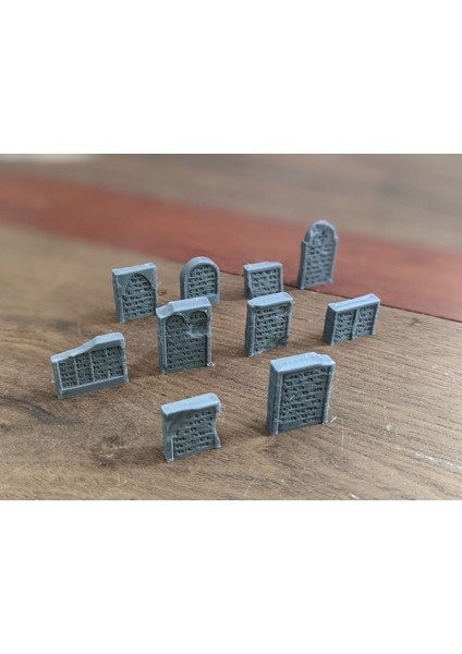 Eski Mezar Taşı Çeşitleri - D&d Dağılımı (Sadece Plastik Aparattır!!!) 3D fiyatları