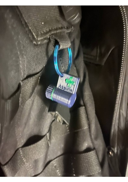 Kalp Krizlerini Önlemek Için Acil Aspirin Kabı (Sadece Plastik Aparattır!!!) 3D indirimleri