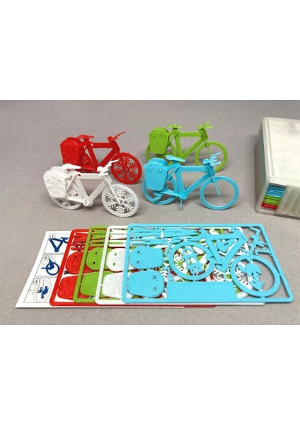 Tur Bisikleti Kartviziti (Sadece Plastik Aparattır!!!) 3D