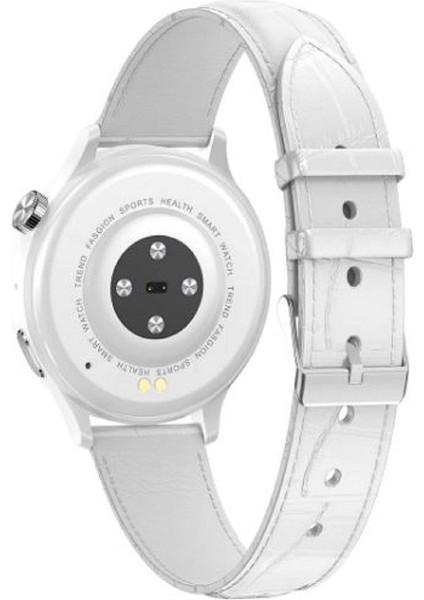 Beyaz 38MM Mini Akıllı Saat, Yuvarlak Tasarım, Nfc Özellikli, Şık ve Kullanışlı modelleri