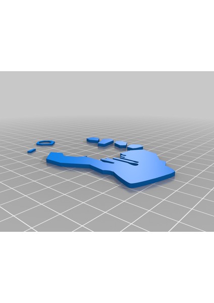 Yeşil Gün Kalp El Bombası Işareti (Plastik Aparattır!!!) 3D
