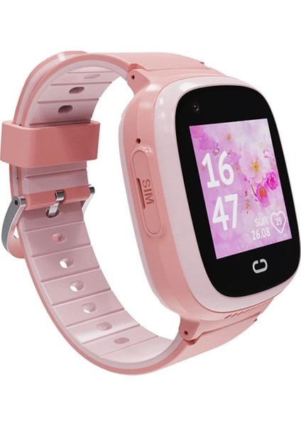 Pembe Akıllı Çocuk Saat, Takip ve Telefon Özellikli, Güvenli ve Eğlenceli Tasarım modelleri