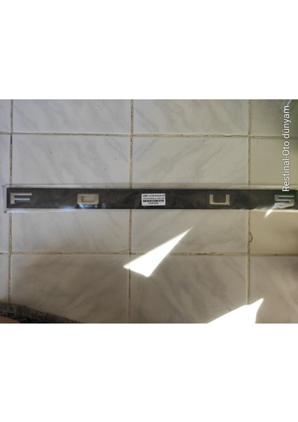 Focus 4 2018-2024 Bagaj Yazısı Harf Seti | Ayrık Harfli | Çift Taraflı Bantlı Logo modelleri