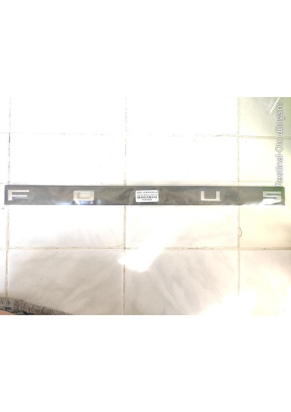 Focus 4 2018-2024 Bagaj Yazısı Harf Seti | Ayrık Harfli | Çift Taraflı Bantlı Logo fırsatları