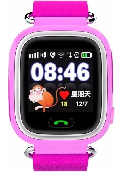 Gps Çocuk Takip Saati, Pembe, Sım Kartlı, Güvenli ve Kullanışlı Akıllı Saat fiyatları