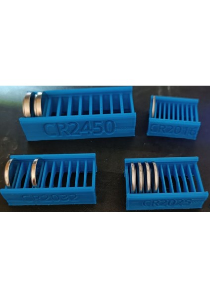 Madeni Para Pil Tutucusu CR2016, CR2025, CR2032, CR2450 (Sadece Plastik Aparattır!!!) 3D fiyatları