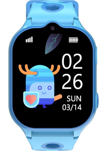 Mavi Akıllı Çocuk Takip ve Telefon Özellikli Saat, Güvenli ve Eğlenceli Kullanım fiyatları