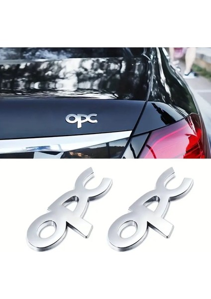 Metal Opc Rozeti - Araba Özelleştirme Için Şık Yan & Kuyruk Rozeti, Dayanıklı Gövde Dekor Stickerı fiyatları