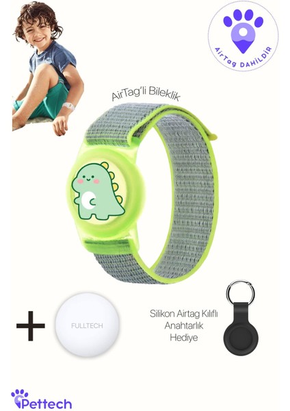 Yeşil Çocuk Saati ve Takip Cihazı ile Güvenle Izle