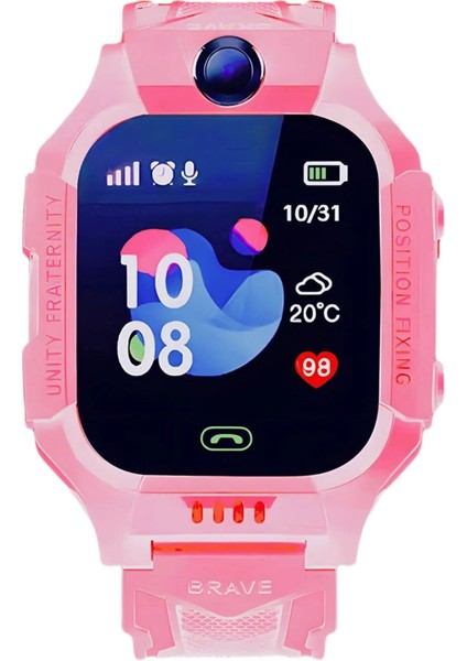 Sim Kartlı Renkli Çocuk Akıllı Saati, Güvenle Takip ve Iletişim Sağlar modelleri