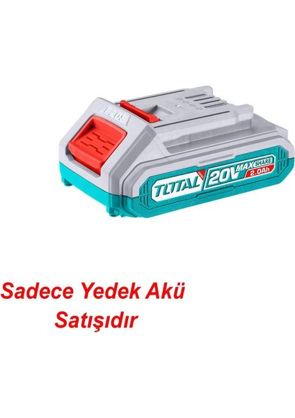20V 2.0AH Lityum-Ion Yedek Batarya, Şarjlı Elektrikli Cihazlar Için Uygun