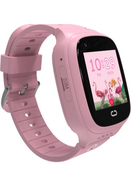 Pembe Renkli 4.5g Akıllı Çocuk Saati, Güvenli ve Eğlenceli Kullanım modelleri