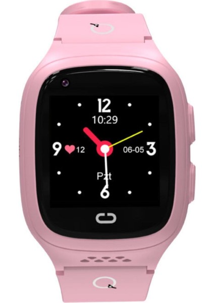 Pembe Renkli 4.5g Akıllı Çocuk Saati, Güvenli ve Eğlenceli Kullanım fırsatları