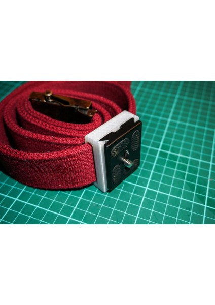 Dslr Tripod Plaka Kemer Klibi (Plastik Aparattır!!!) 3D