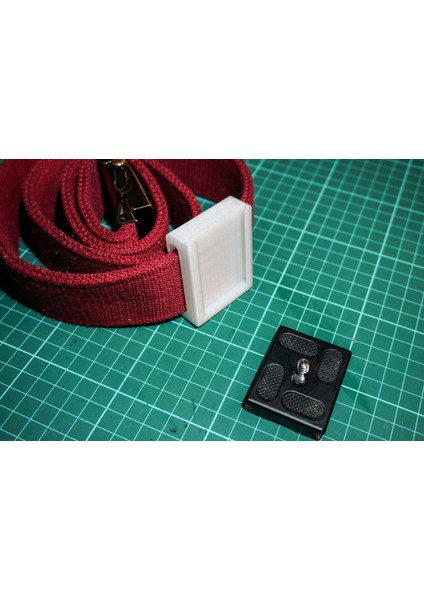 Dslr Tripod Plaka Kemer Klibi (Plastik Aparattır!!!) 3D indirimleri