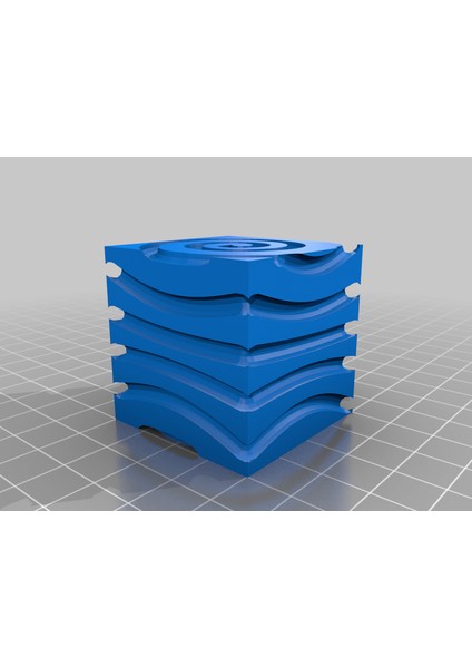 Openscad - Bir Yol Boyunca Profil (Plastik Aparattır!!!) 3D indirimleri