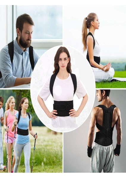 Dik Duruş Korse, Sırt ve Omuz Destekli, Konforlu ve Şık Ortopedik Ürün
