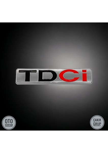 Focus Tdci Yazısı 2005-2011 Aksesuar 3m 3D Abs Ithal Çift Taraflı Bantlı Tdci Yazısı