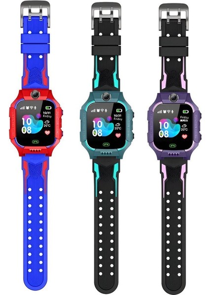 Yeşil Akıllı Çocuk Saati Güvenli Konum ve Mesaj Takip Özelliği modelleri