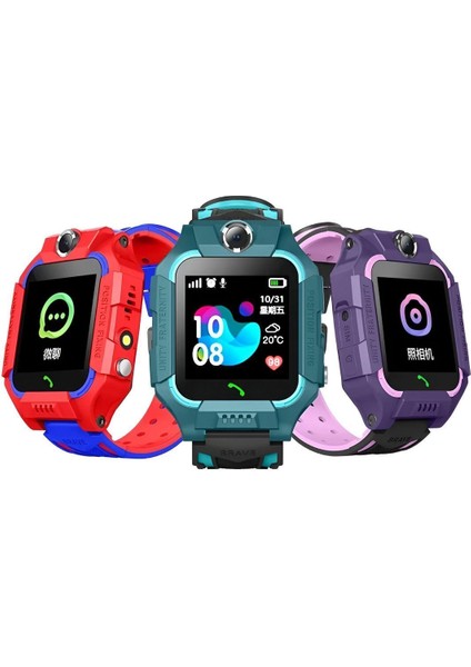 Yeşil Akıllı Çocuk Saati Güvenli Konum ve Mesaj Takip Özelliği fırsatları