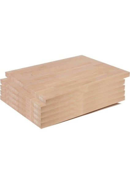 10X40 cm Kayın Masif Ahşap Panel, 18 mm Kalınlık, 1 Adet fiyatları
