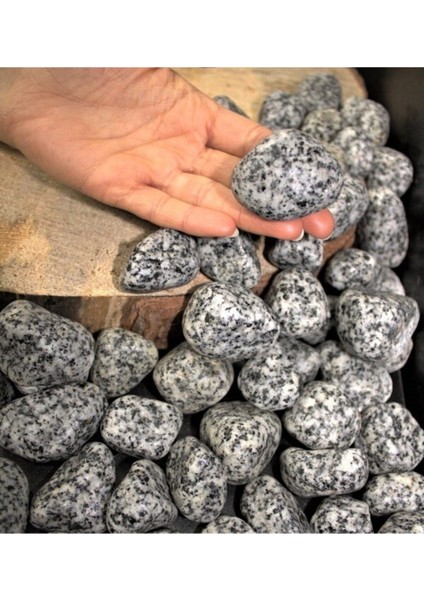 Renkli Benekli Dolomit Taşı 1kg 2-4cm Bahçe ve Dekorasyon Taşı modelleri