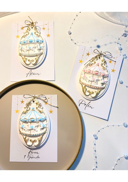 15 Adet Atlı Karınca Taş Tozu Kişiye Özel Hediyelik, Hoşgeldin Bebek,mevlüt,baby Shower,sünnet